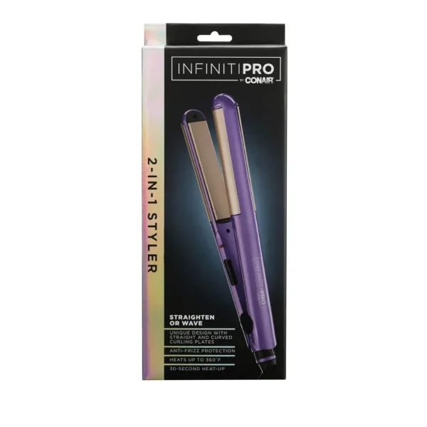 InfinitiPRO Conair 2-in-1 Hair Straightener