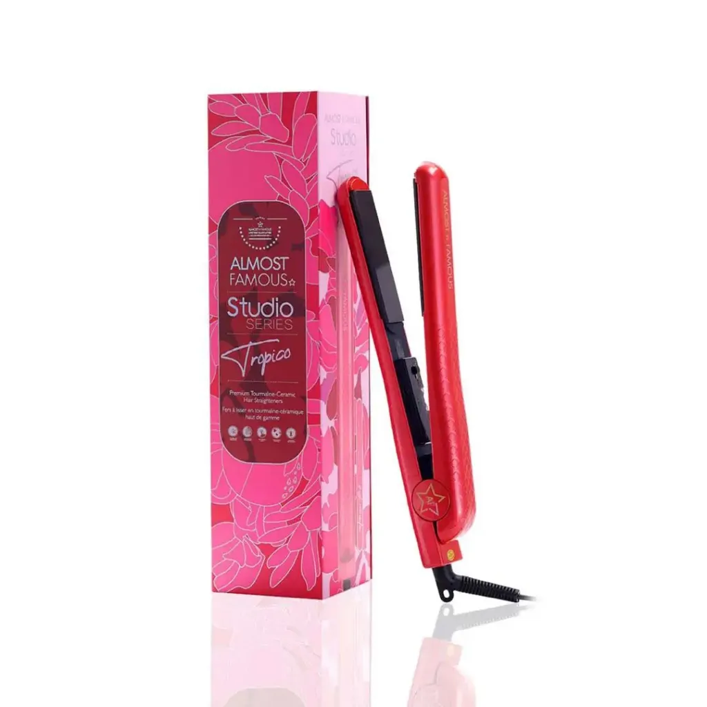 Plancha para Cabello Tropico Turmalina Cerámica 1.25″