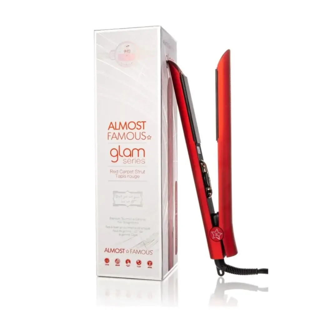 GLAM SERIES 1.25″ HAIR STRAIGHTENER WITH ANALOG ADJUSTABLE TEMPERATURE