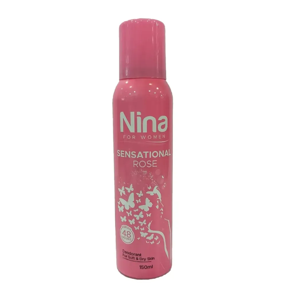 Desodorante Nina Sensation Rose – 150 ml