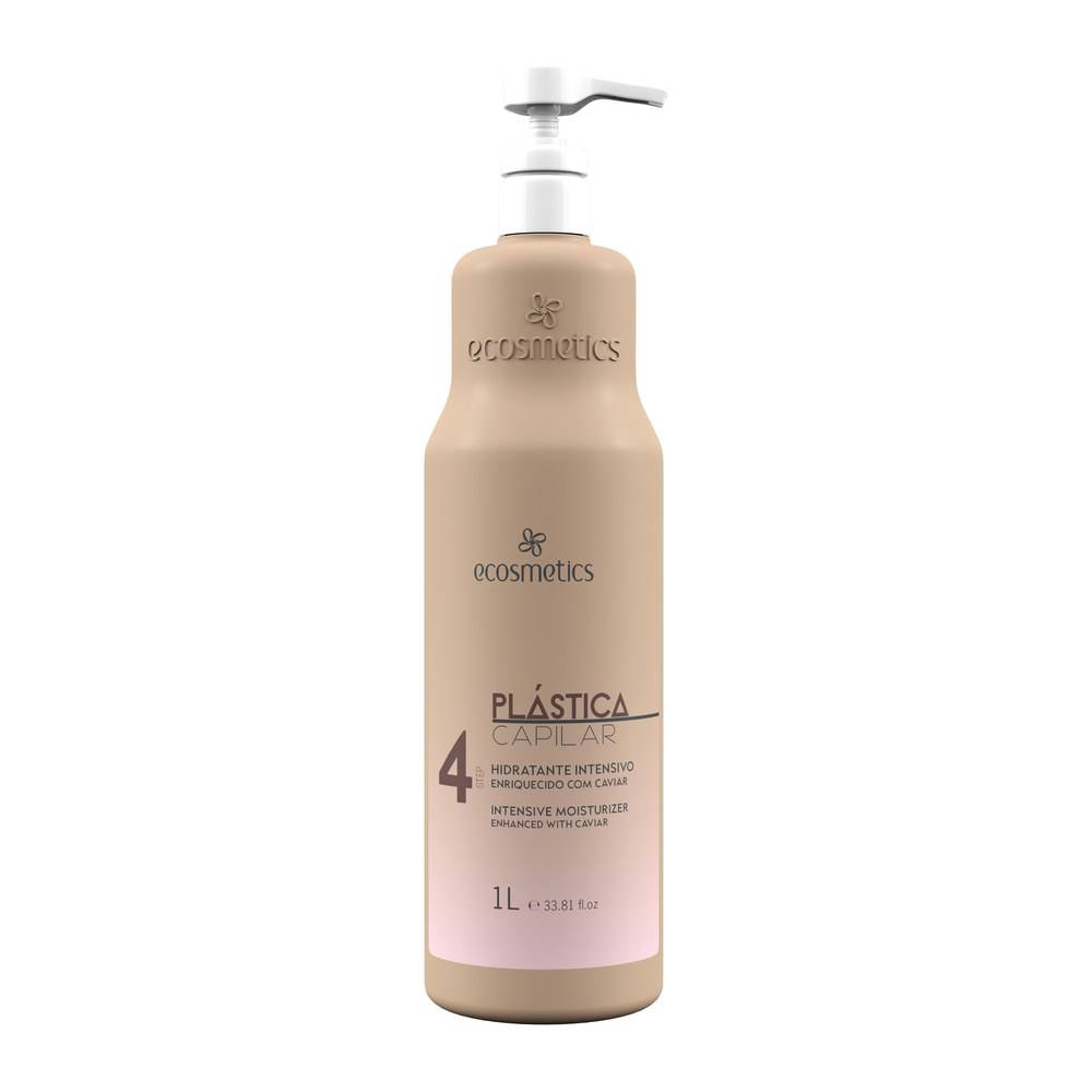 Plastica Capilar Máscara Hidratante Ecosmetics – Hidratación y Nutrición Profunda para Todo Tipo de Cabello