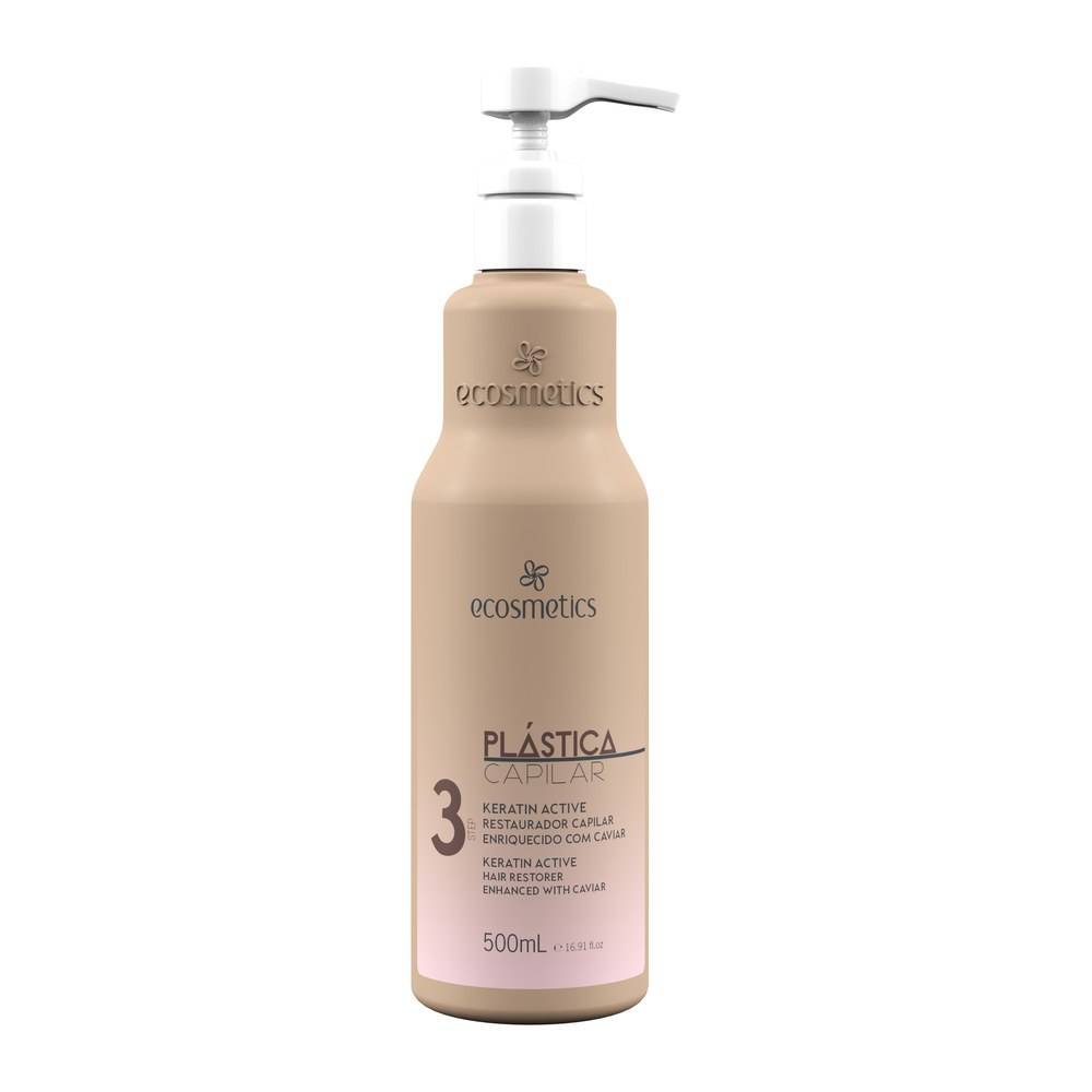 Tratamiento Keratin Active Paso 3 – Plástica Capilar – 500 ml