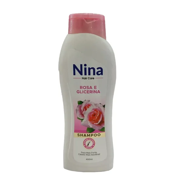 SHAMPOO NATURAL ROSA Y GLICERINA